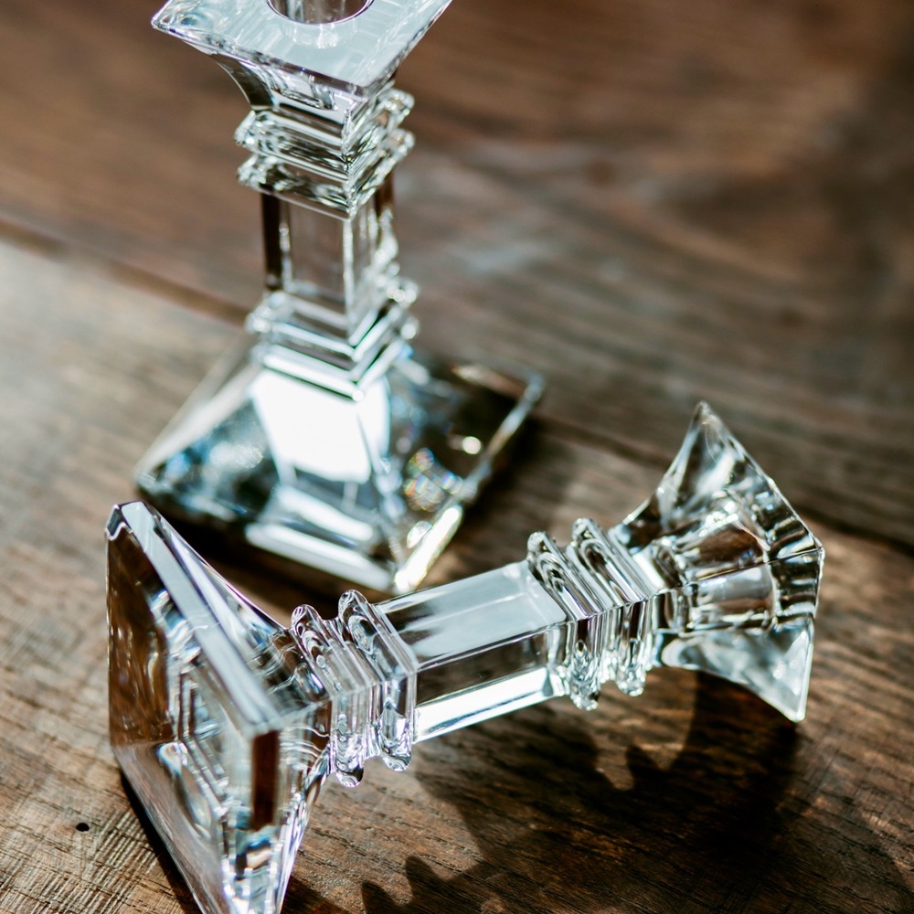 Vintage Waterford Candle Holders